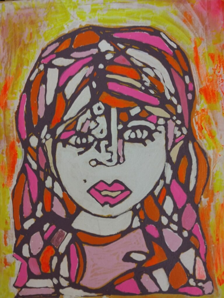 Oeuvre originale acrylique