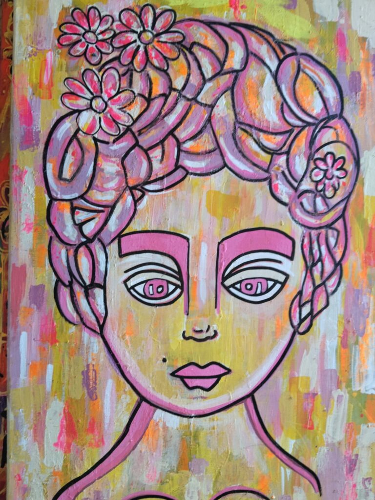 Oeuvre originale acrylique 60x90cm
