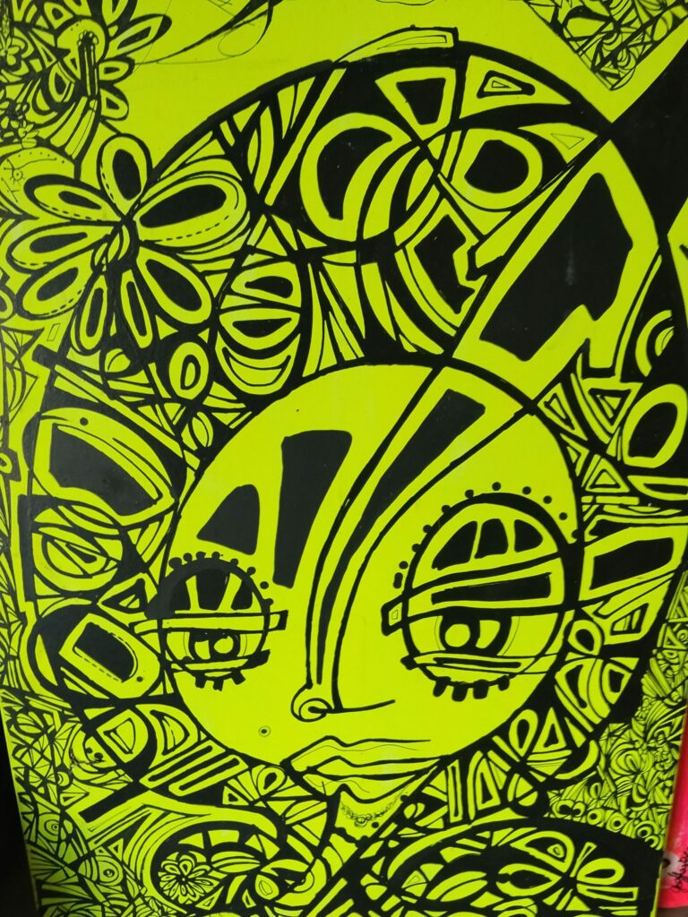 Oeuvre originale acrylique cm