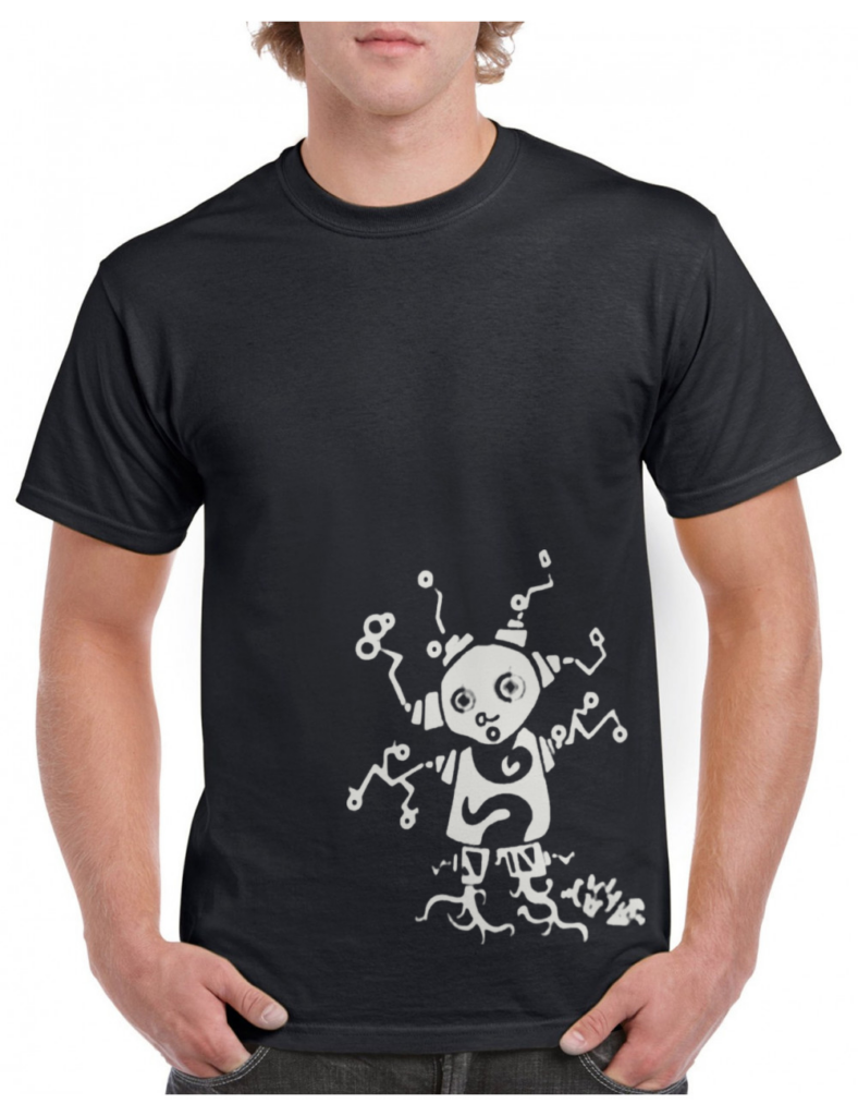 Tshirt mockup robot